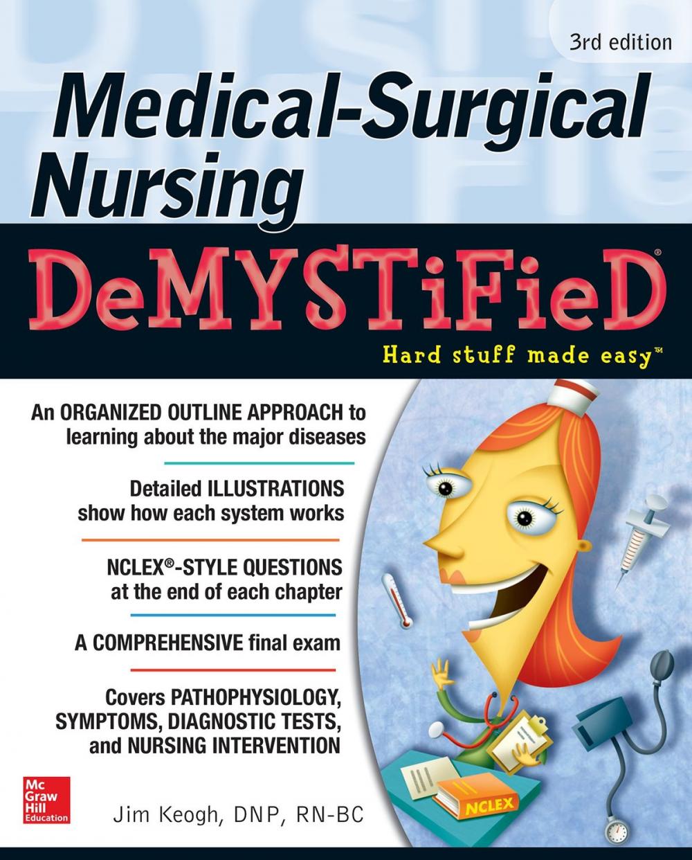 Big bigCover of Medical-Surgical Nursing Demystified, Third Edition