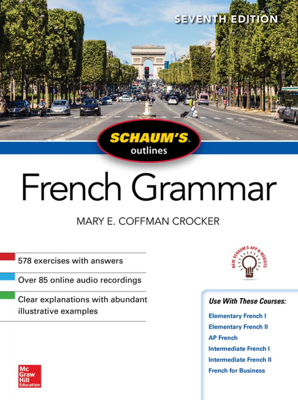 Big bigCover of Schaum's Outline of French Grammar, Seventh Edition