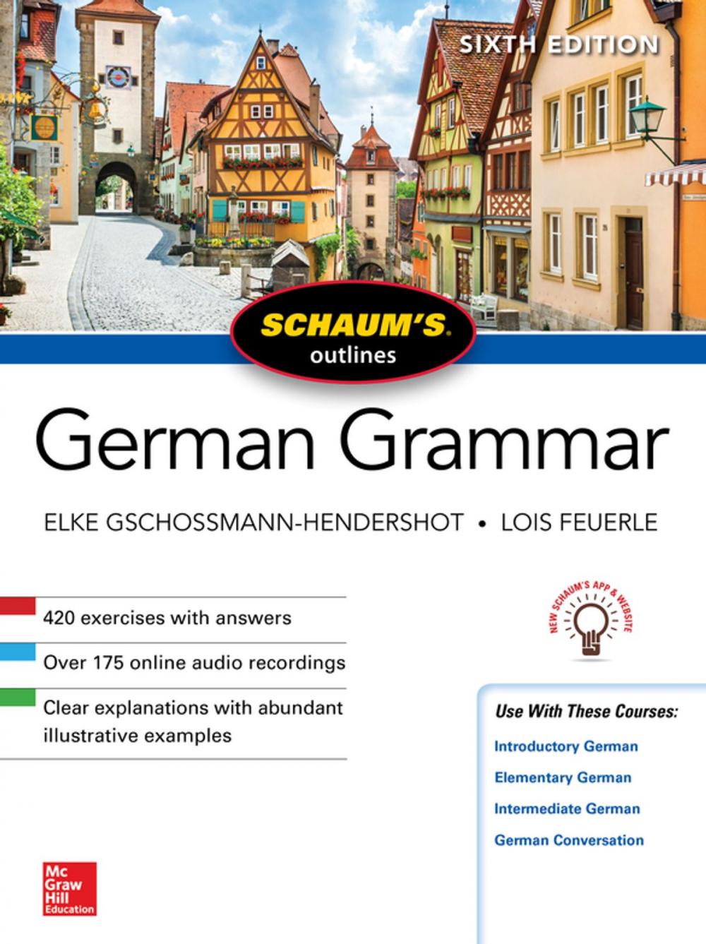 Big bigCover of Schaum's Outline of German Grammar, Sixth Edition