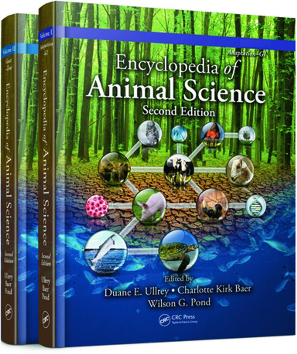 Big bigCover of Encyclopedia of Animal Science - (Two-Volume Set)