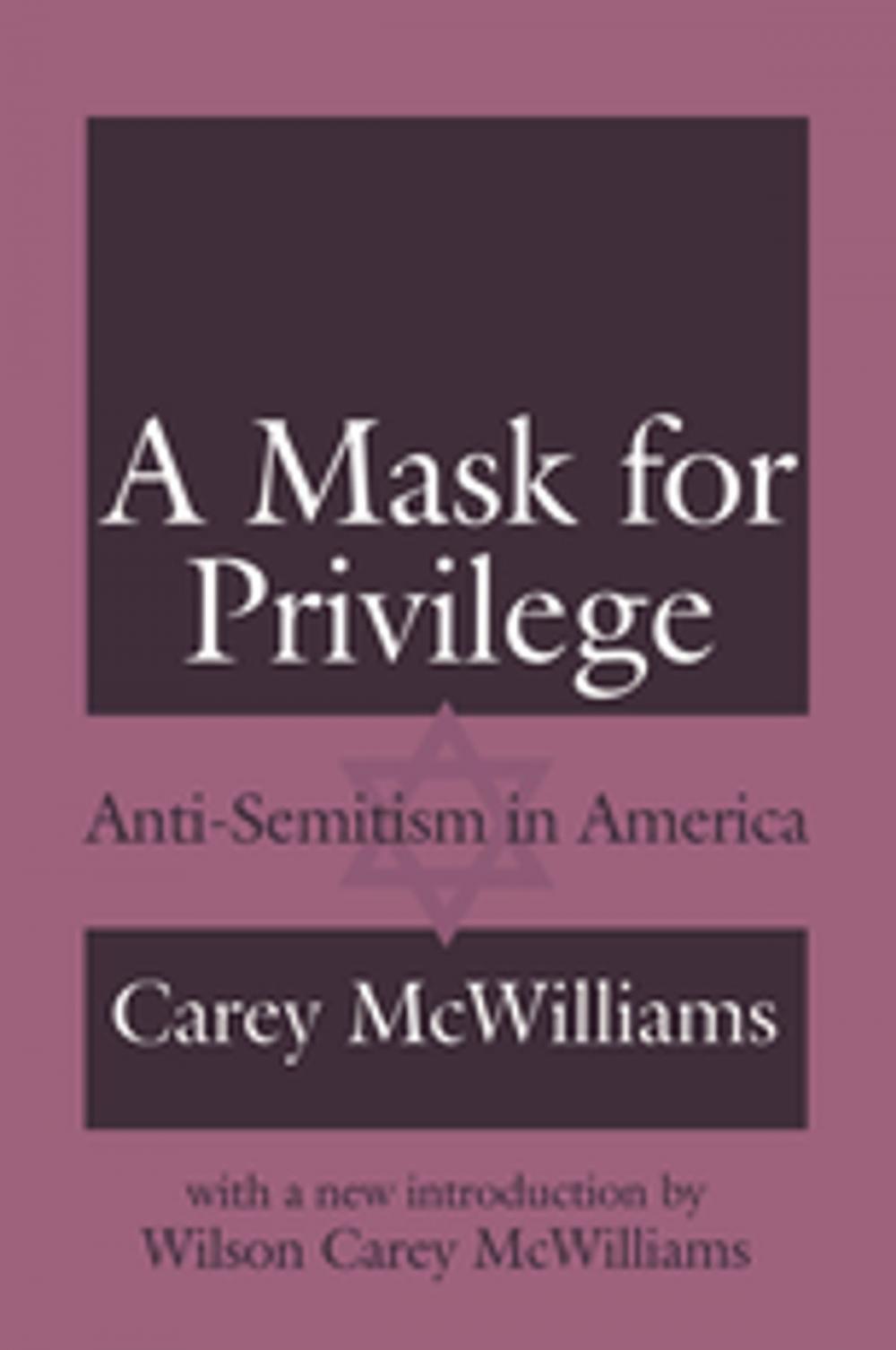 Big bigCover of A Mask for Privilege