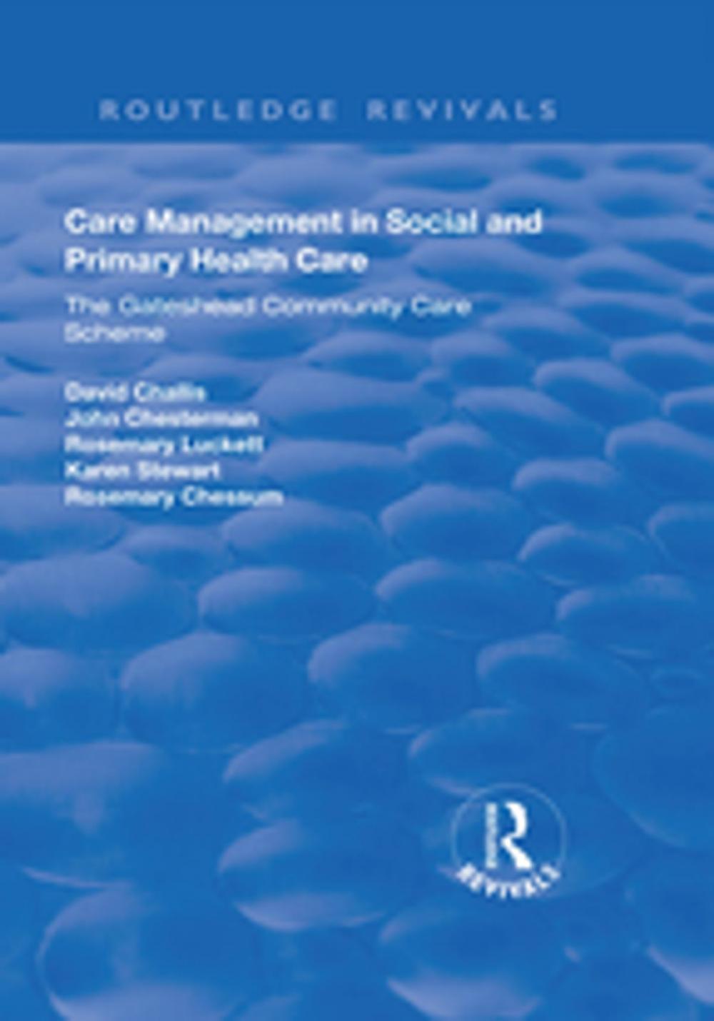 Big bigCover of Care Management in Social and Primary Health Care