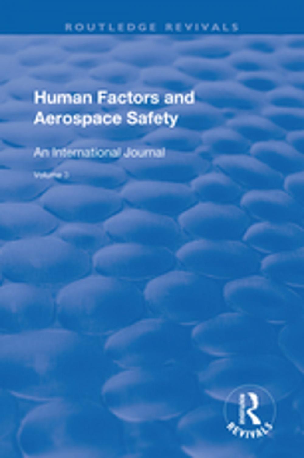 Big bigCover of Human Factors and Aerospace Safety