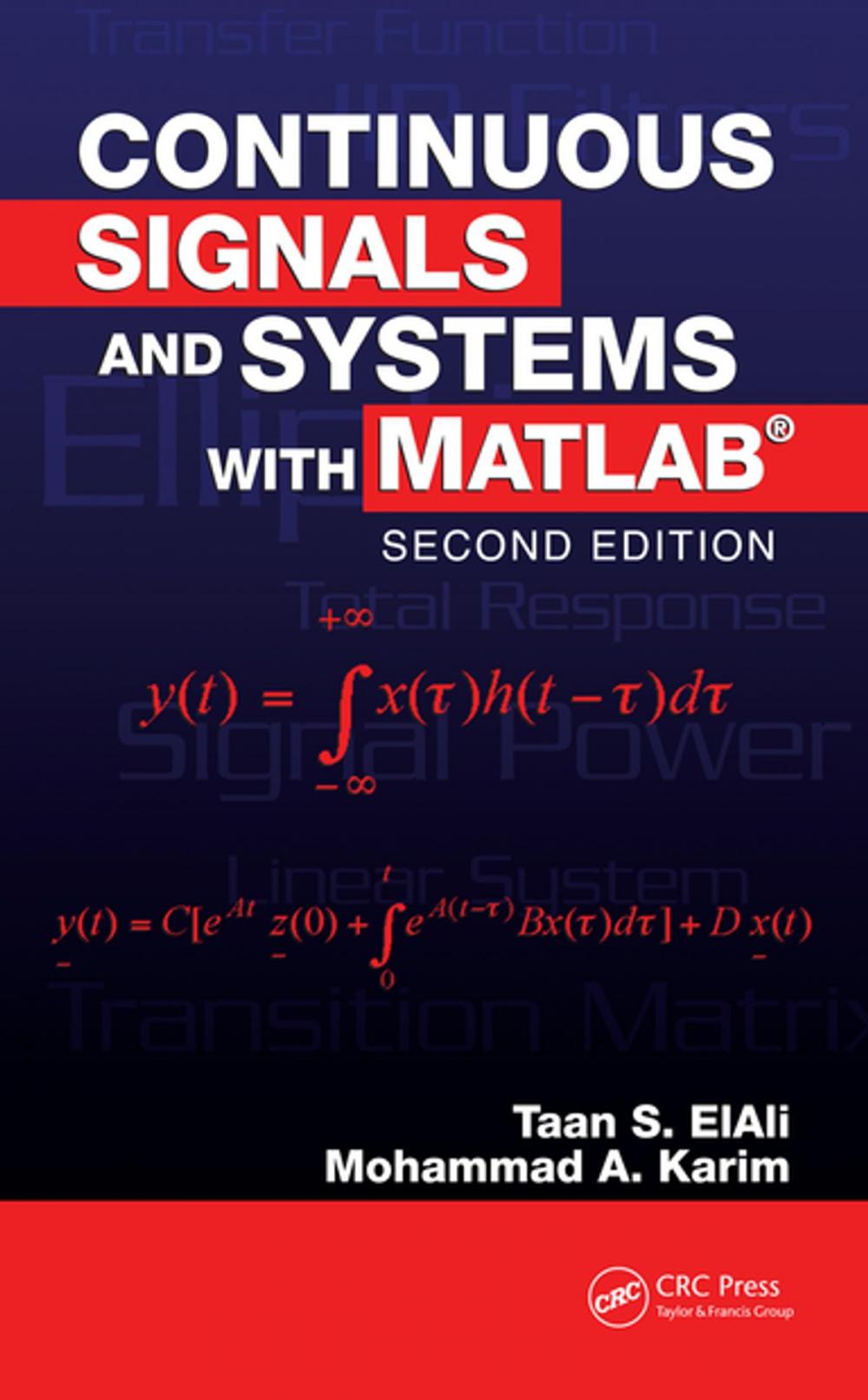 Big bigCover of Continuous Signals and Systems with MATLAB