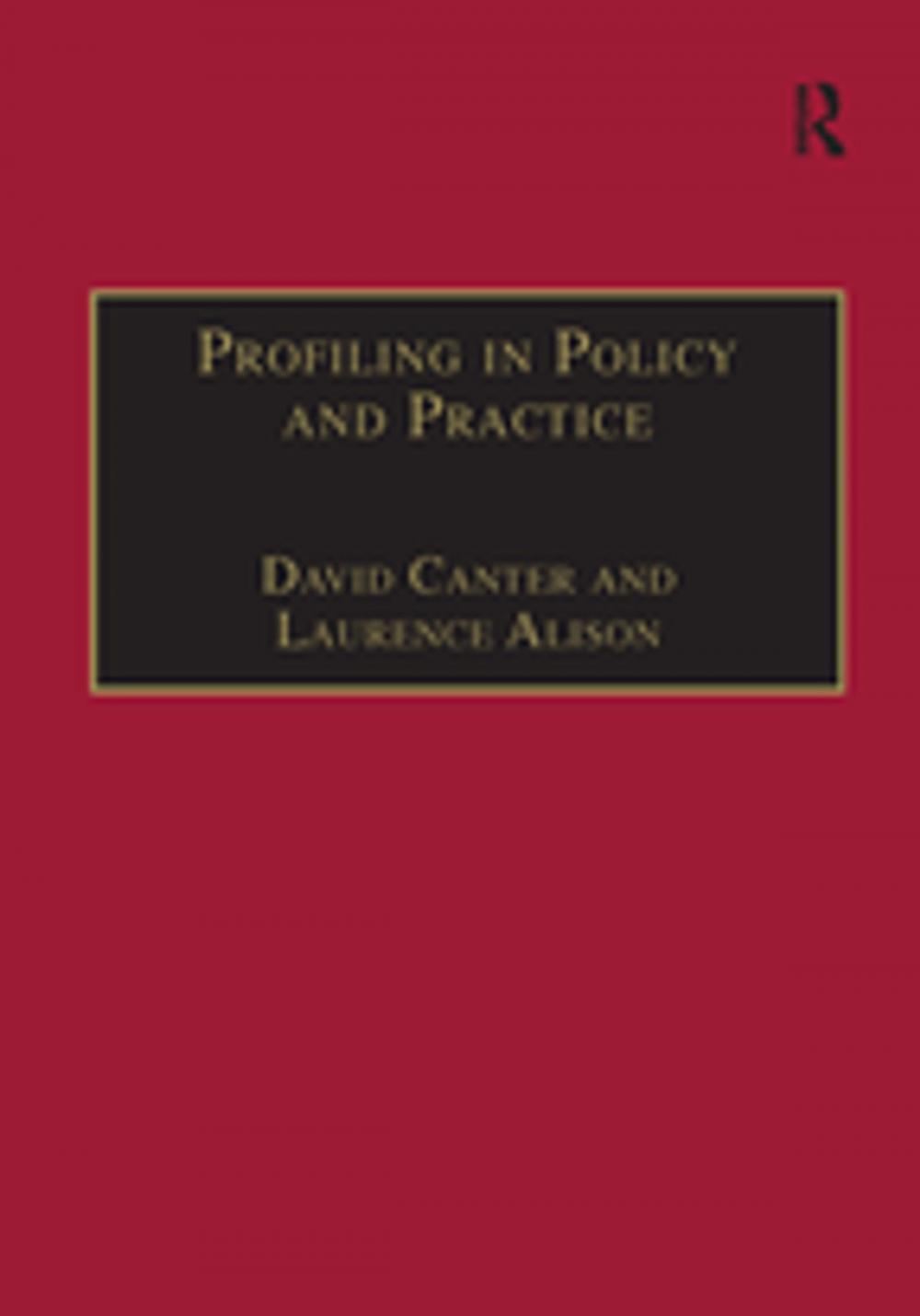 Big bigCover of Profiling in Policy and Practice