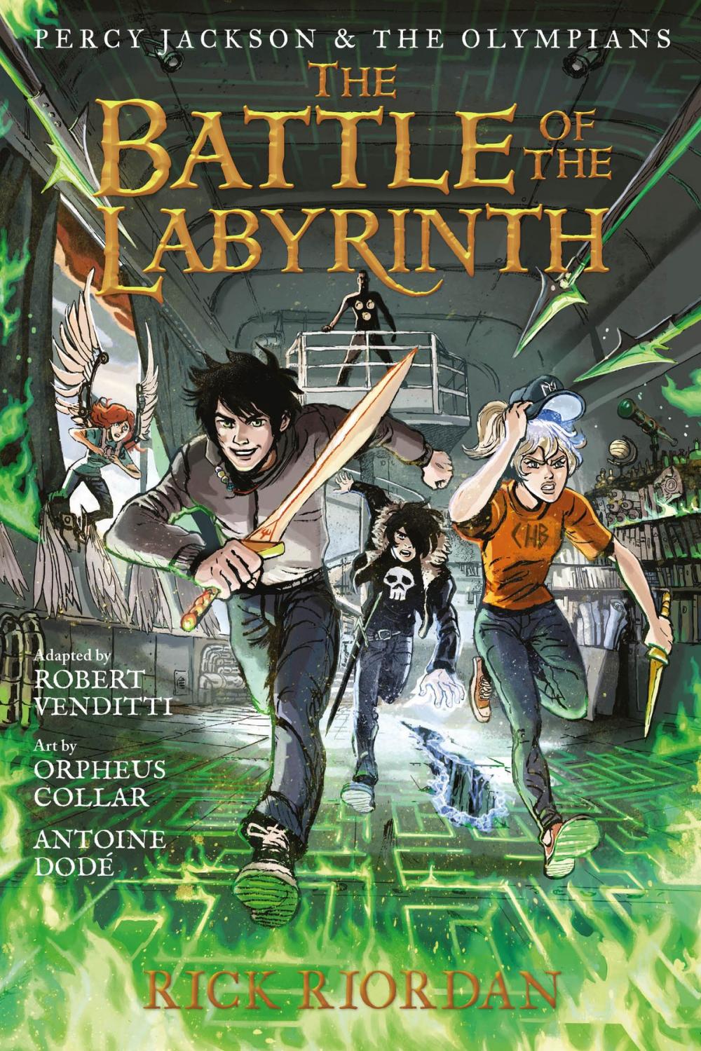 Big bigCover of Battle of the Labyrinth: The Graphic Novel, The