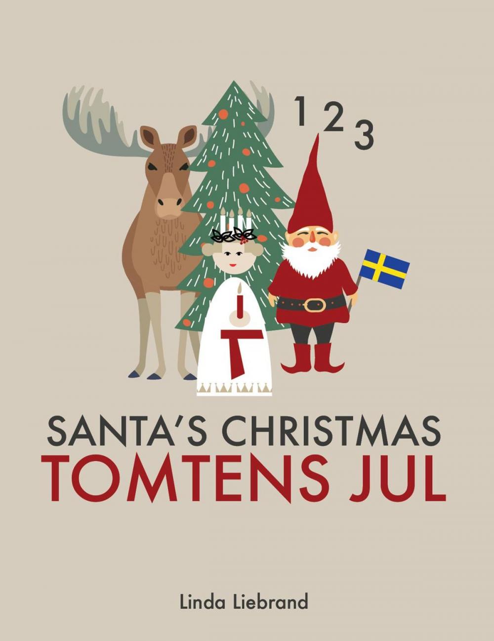 Big bigCover of Santa's Christmas - Tomtens Jul
