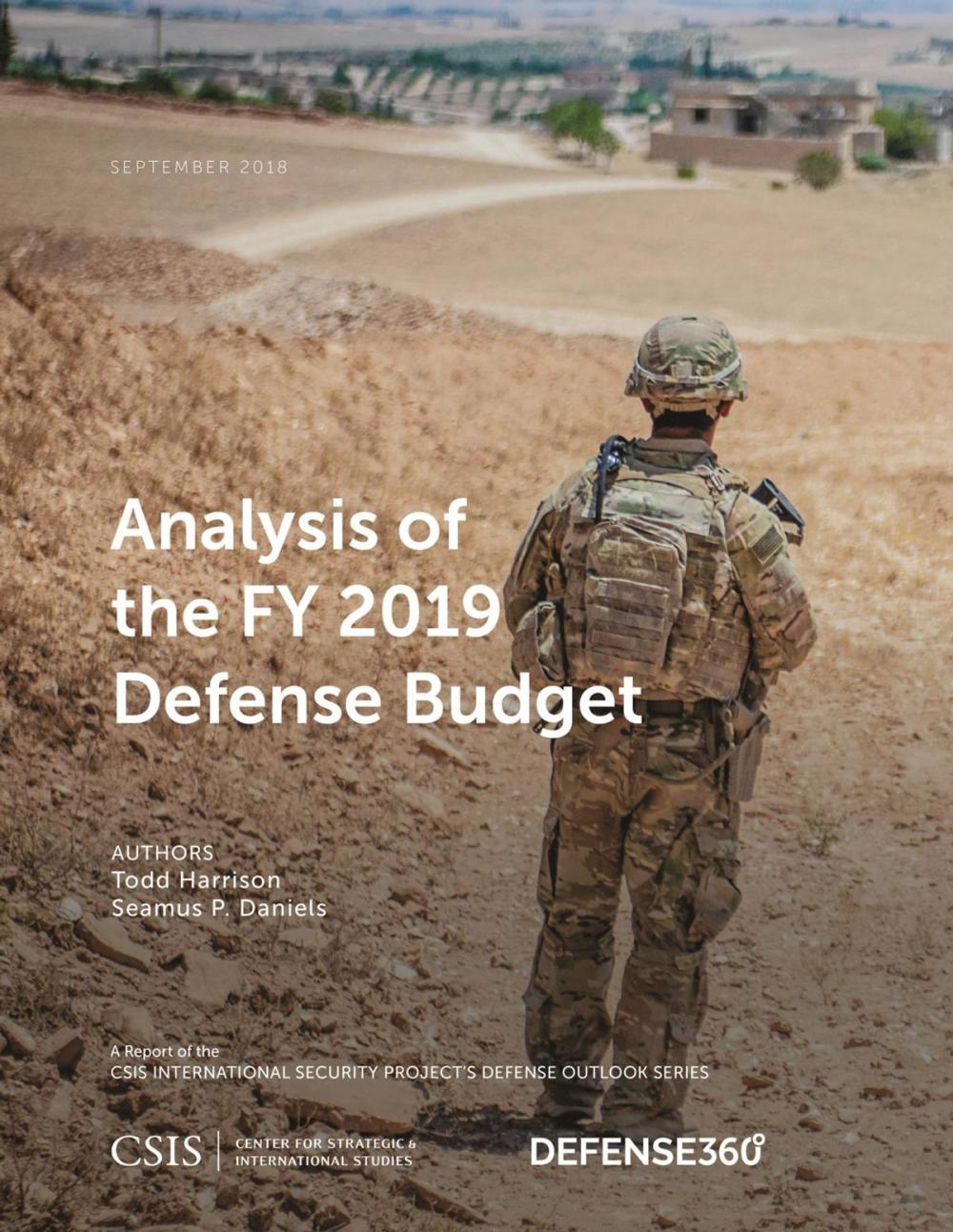 Big bigCover of Analysis of the FY 2019 Defense Budget