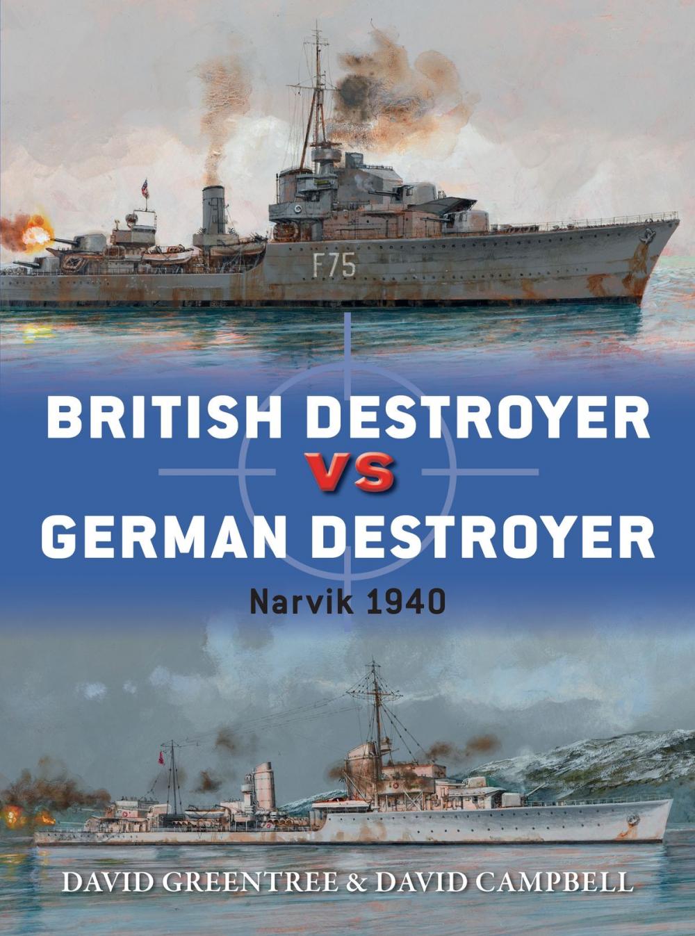 Big bigCover of British Destroyer vs German Destroyer