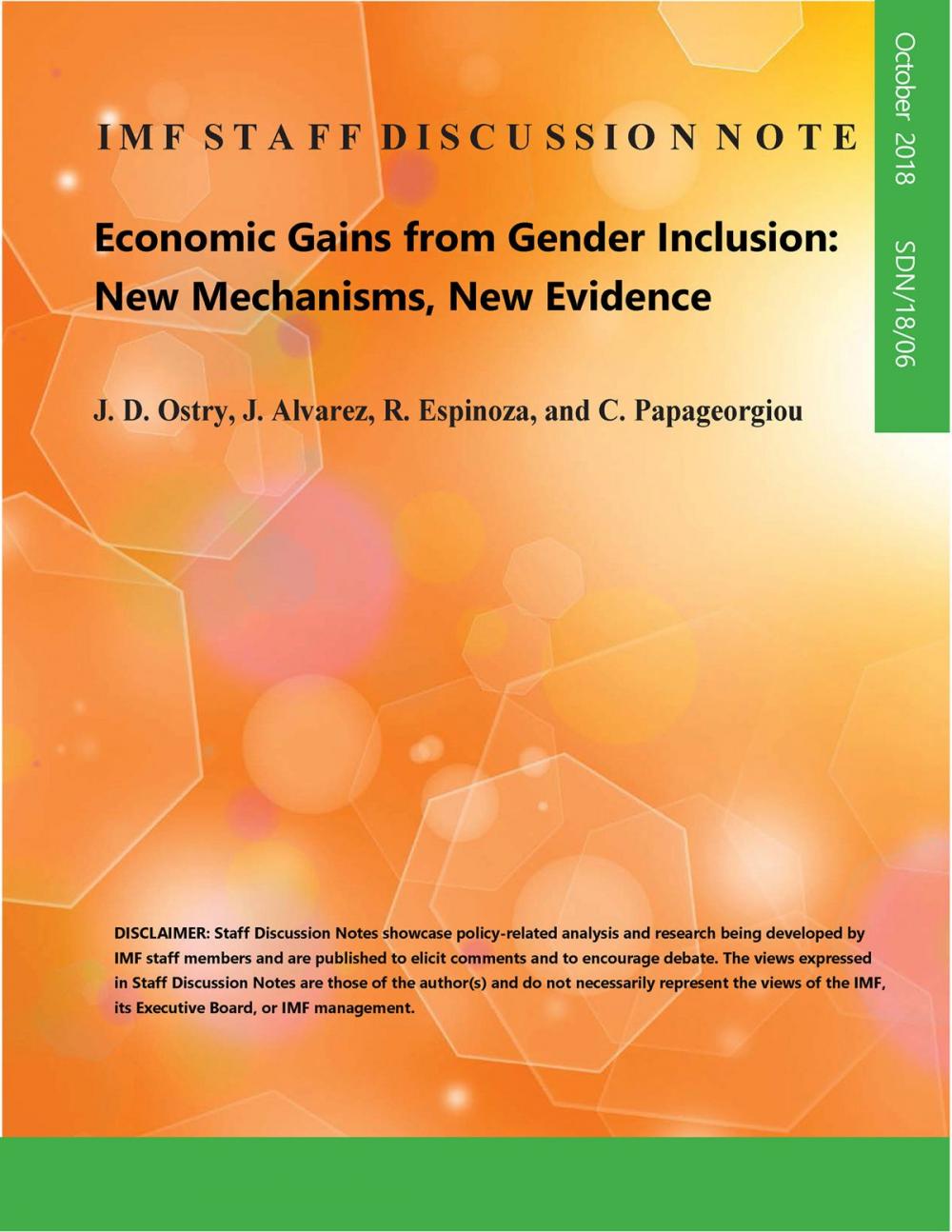 Big bigCover of Economic Gains From Gender Inclusion