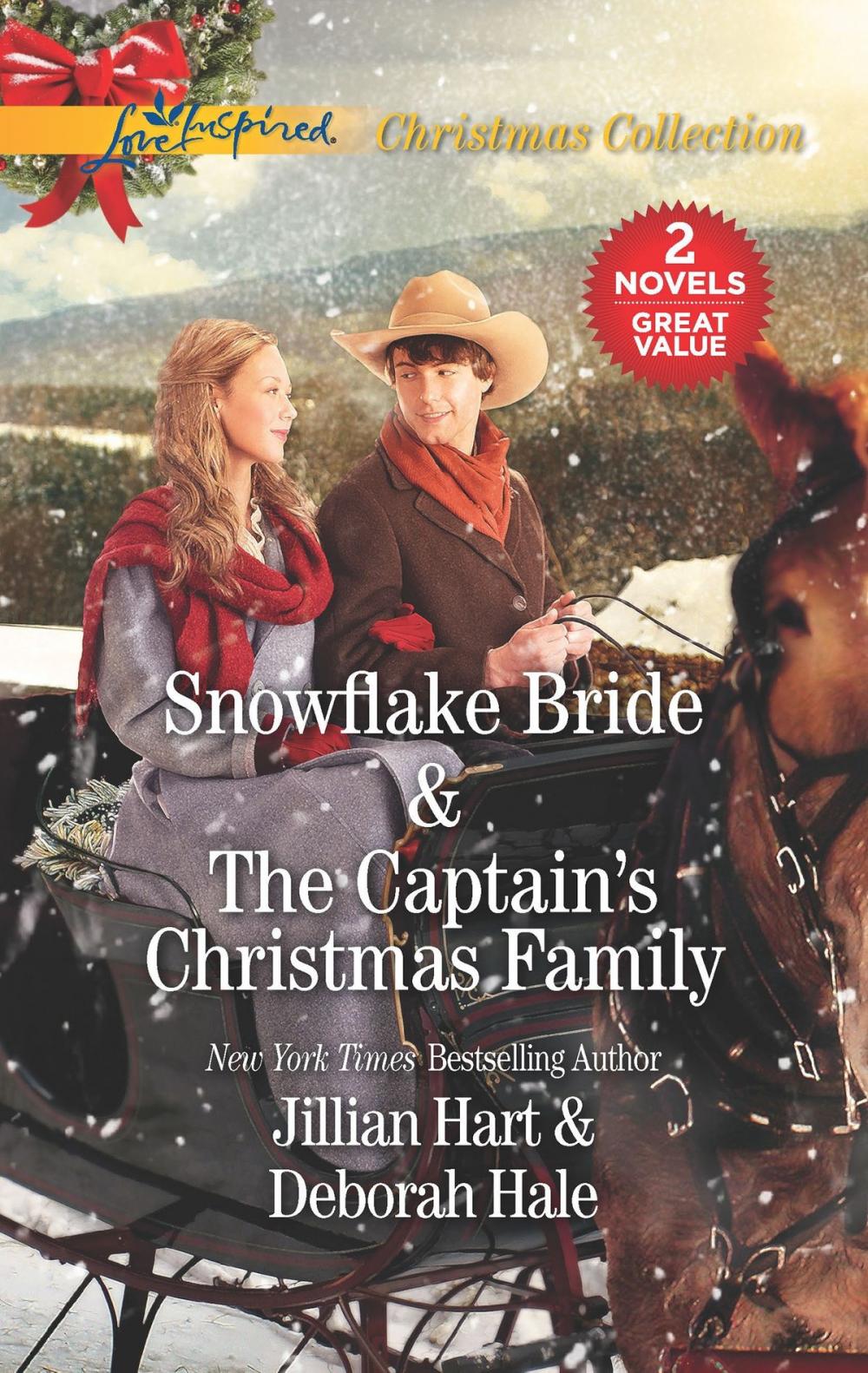 Big bigCover of Snowflake Bride and The Captain's Christmas Family