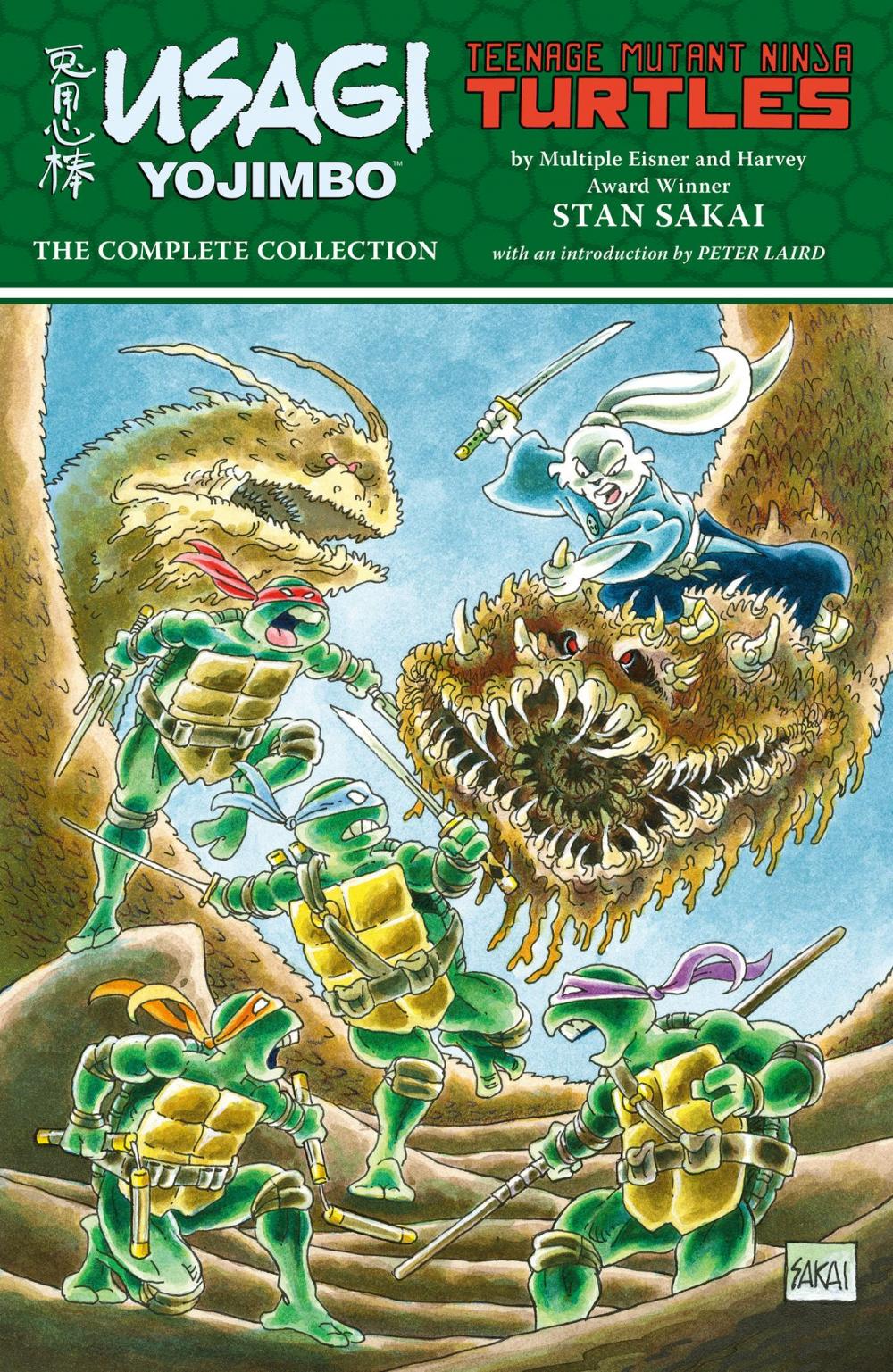 Big bigCover of Usagi Yojimbo/Teenage Mutant Ninja Turtles: The Complete Collection