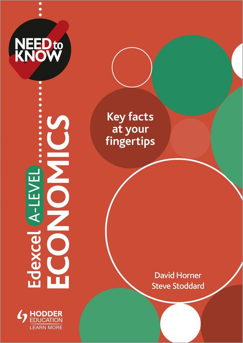 Big bigCover of Need to Know: Edexcel A-level Economics