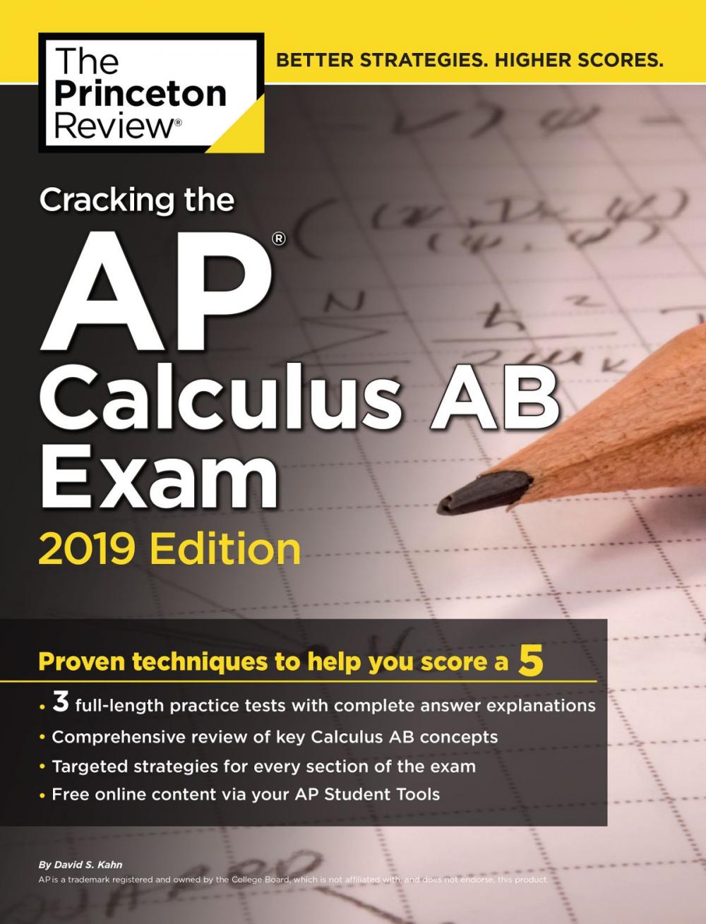 Big bigCover of Cracking the AP Calculus AB Exam, 2019 Edition