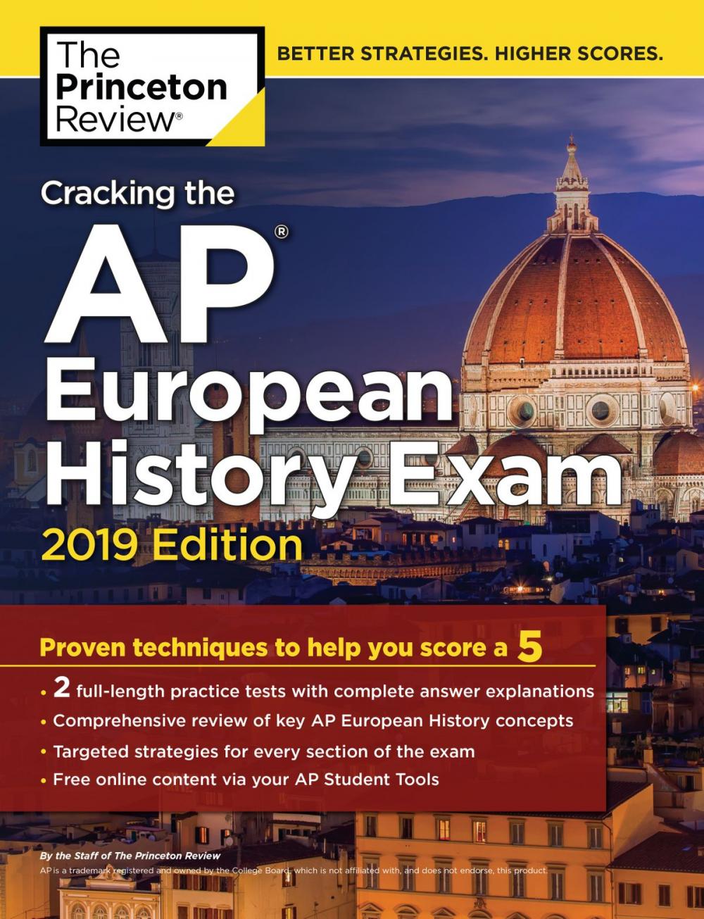 Big bigCover of Cracking the AP European History Exam, 2019 Edition