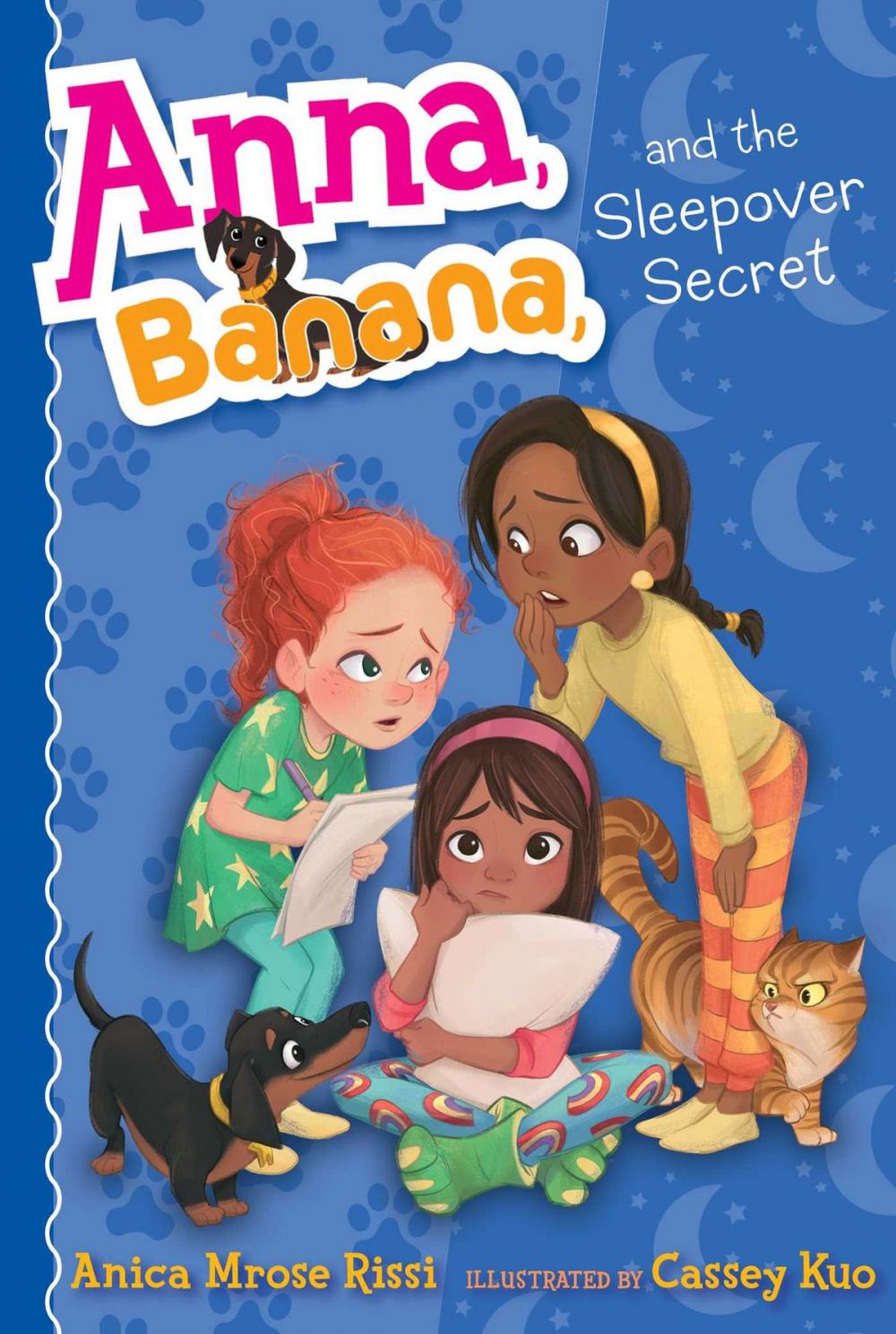 Big bigCover of Anna, Banana, and the Sleepover Secret