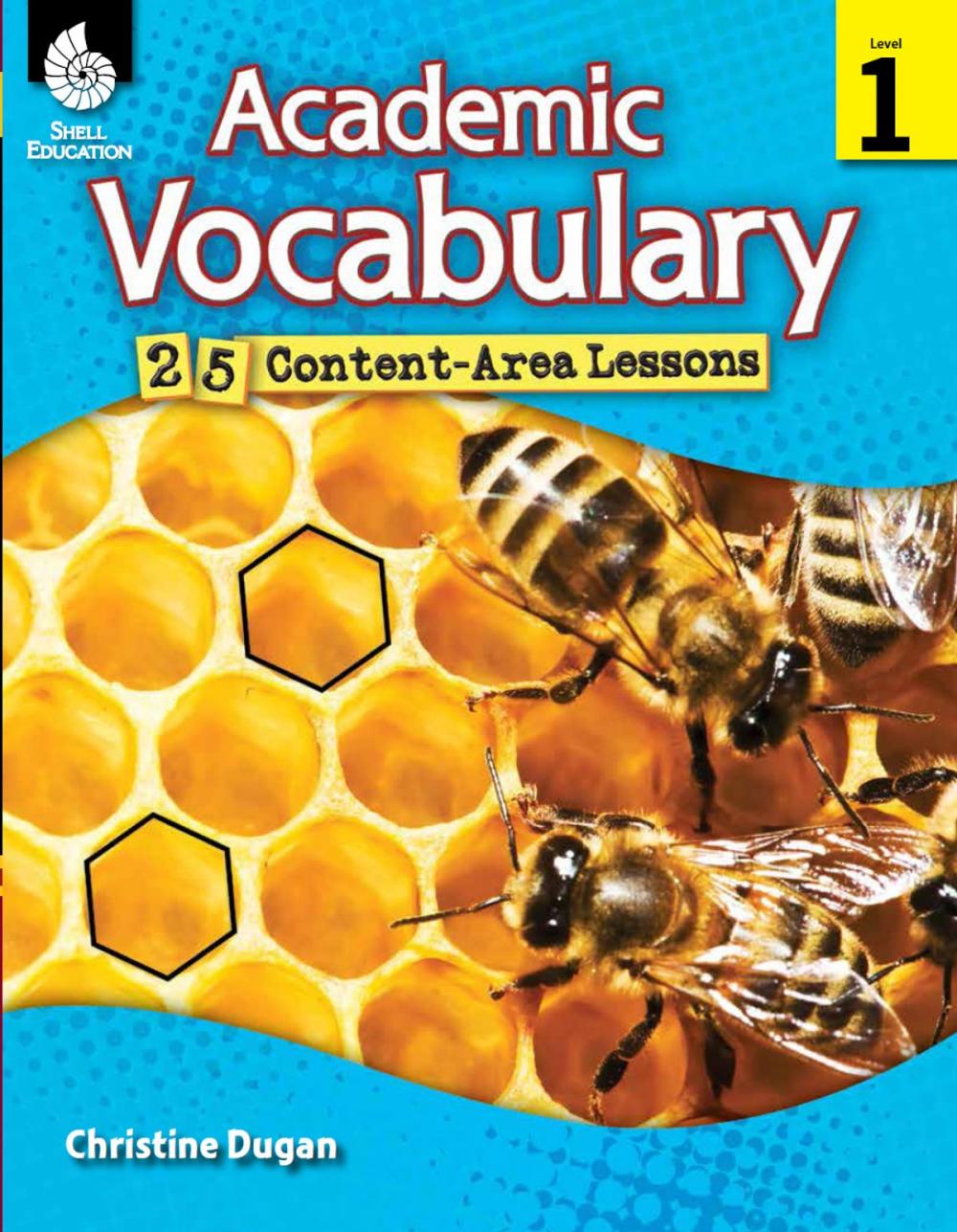 Big bigCover of Academic Vocabulary: 25 Content-Area Lessons Level 1