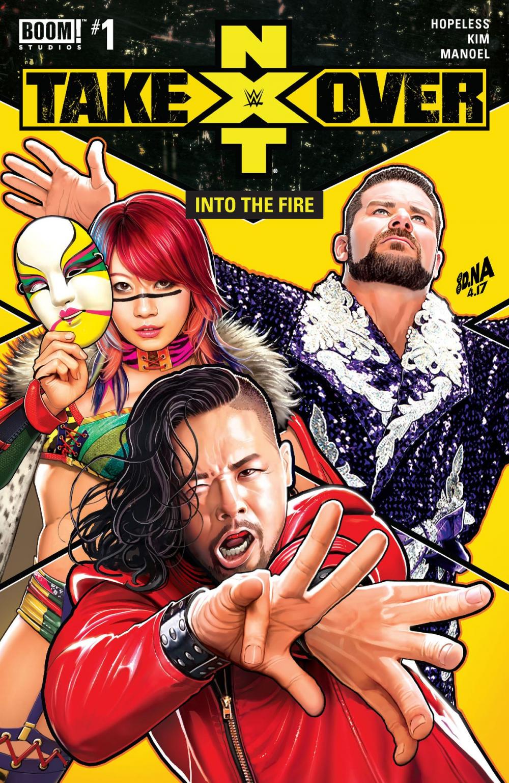 Big bigCover of WWE: NXT TAKEOVER - Into the Fire #1