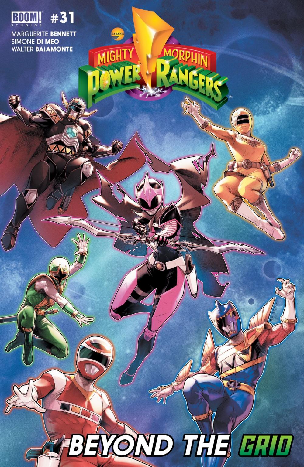 Big bigCover of Mighty Morphin Power Rangers #31