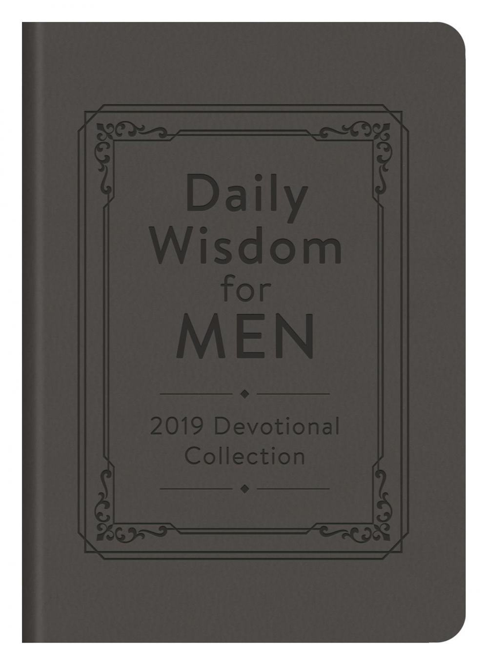 Big bigCover of Daily Wisdom for Men 2019 Devotional Collection