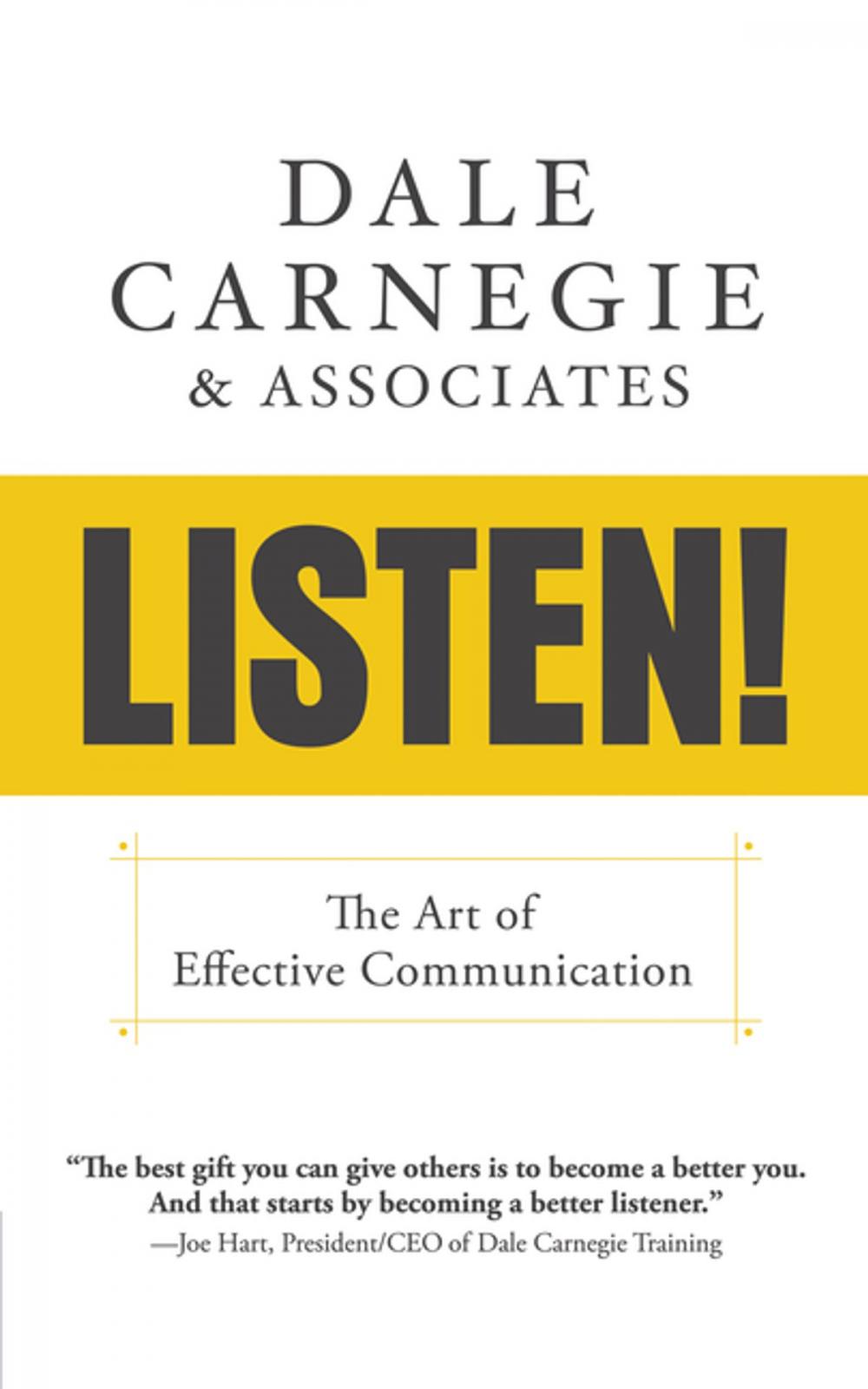 Big bigCover of Listen!: The Art of Effective Communication