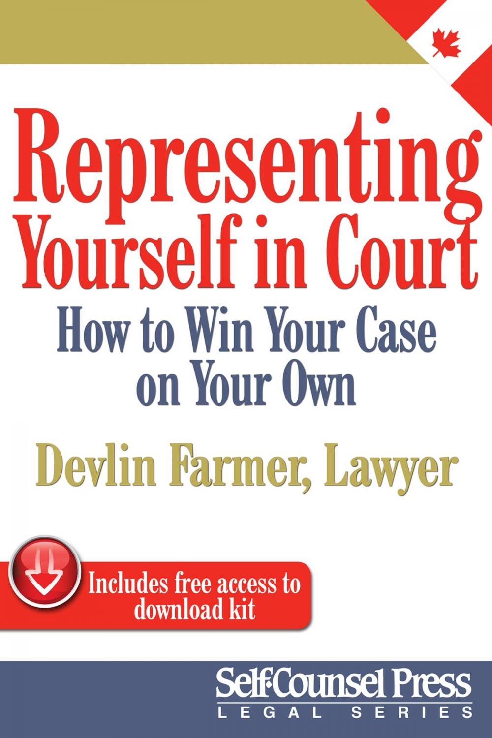 Big bigCover of Representing Yourself In Court (CAN)