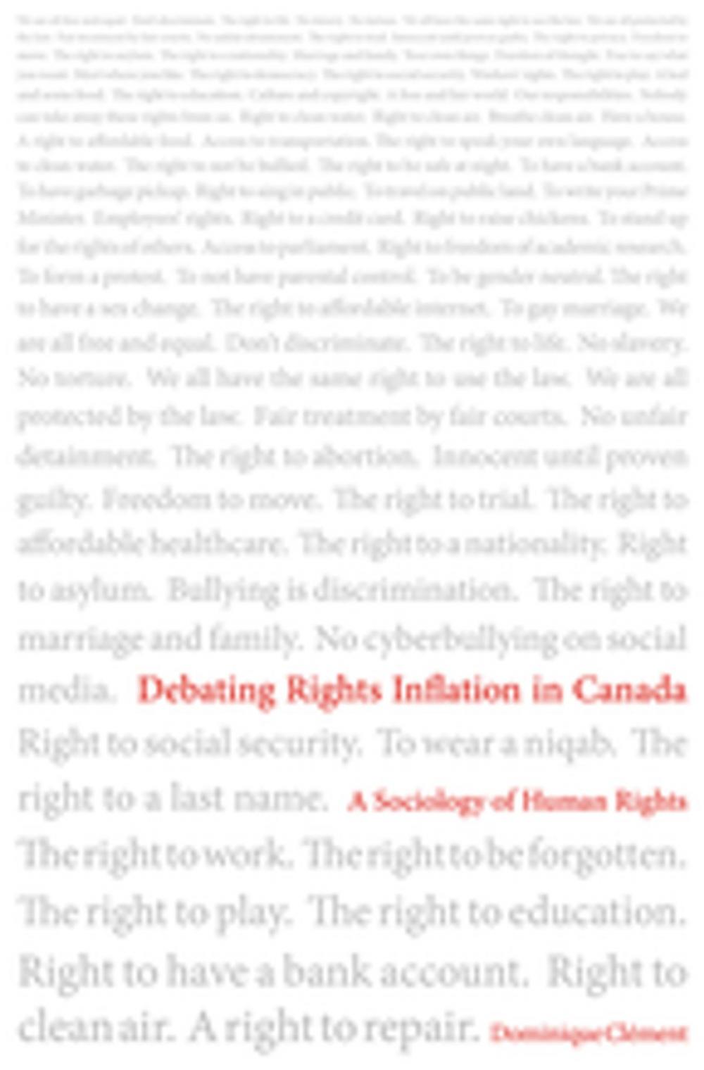 Big bigCover of Debating Rights Inflation in Canada