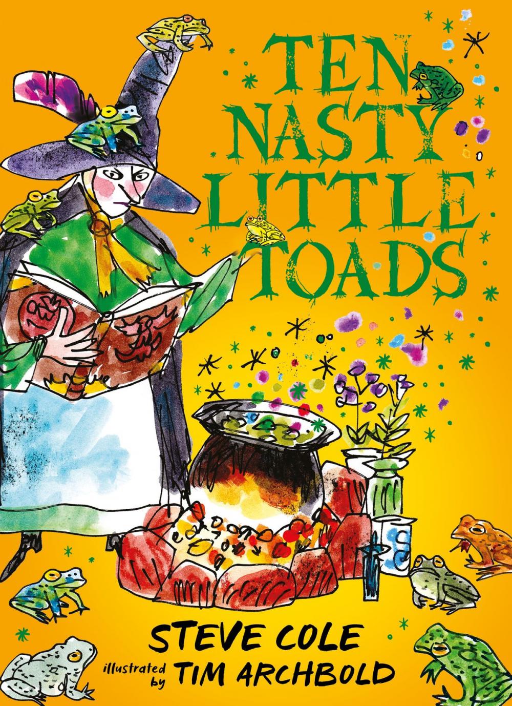 Big bigCover of Ten Nasty Little Toads