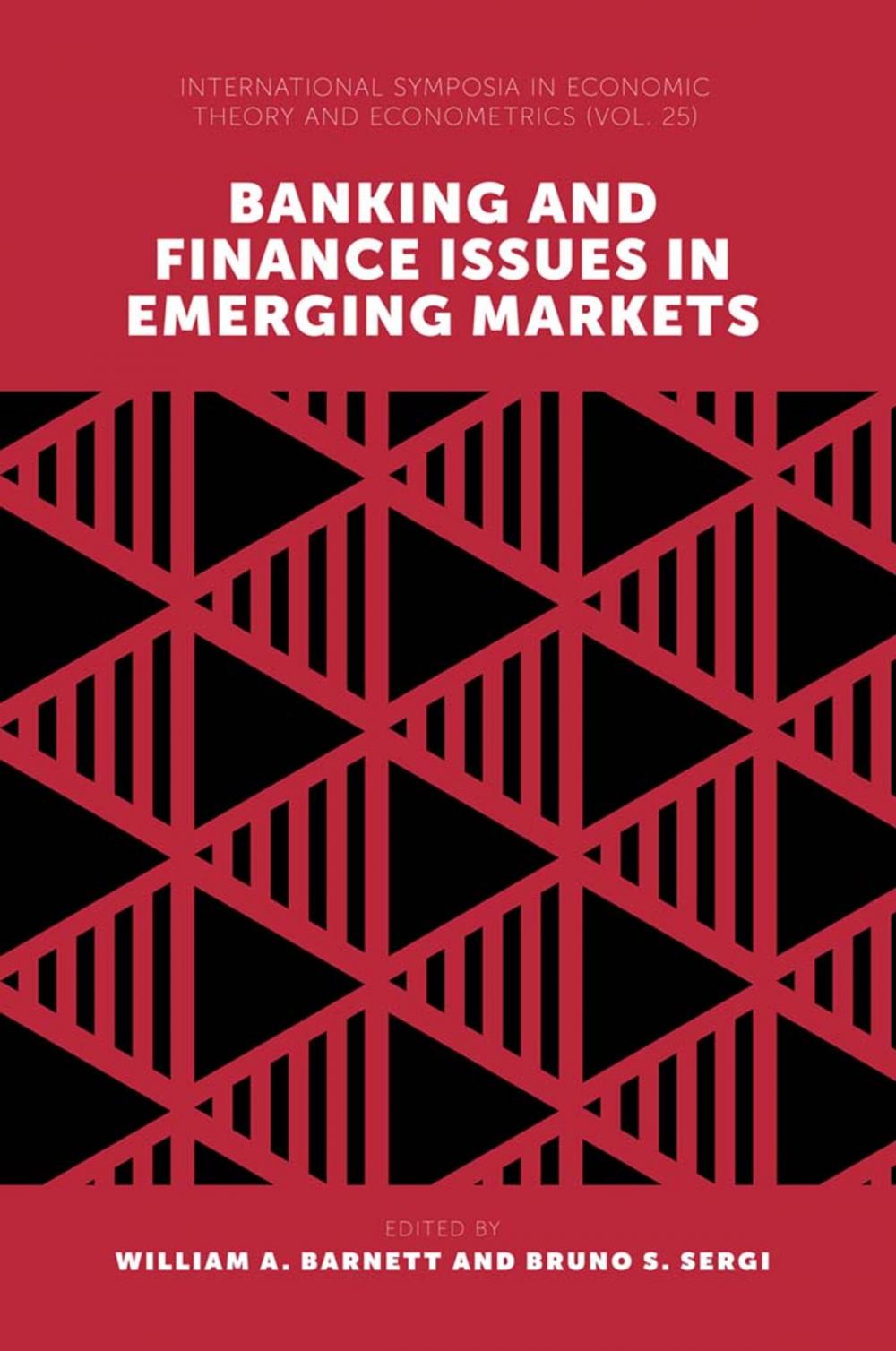 Big bigCover of Banking and Finance Issues in Emerging Markets