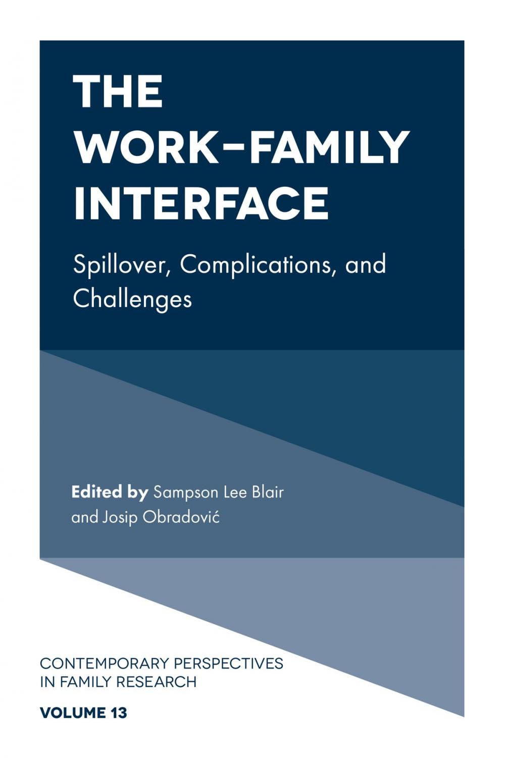 Big bigCover of The Work-Family Interface