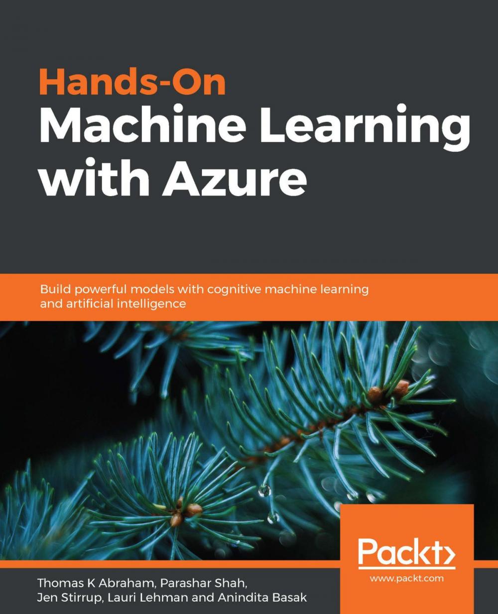 Big bigCover of Hands-On Machine Learning with Azure