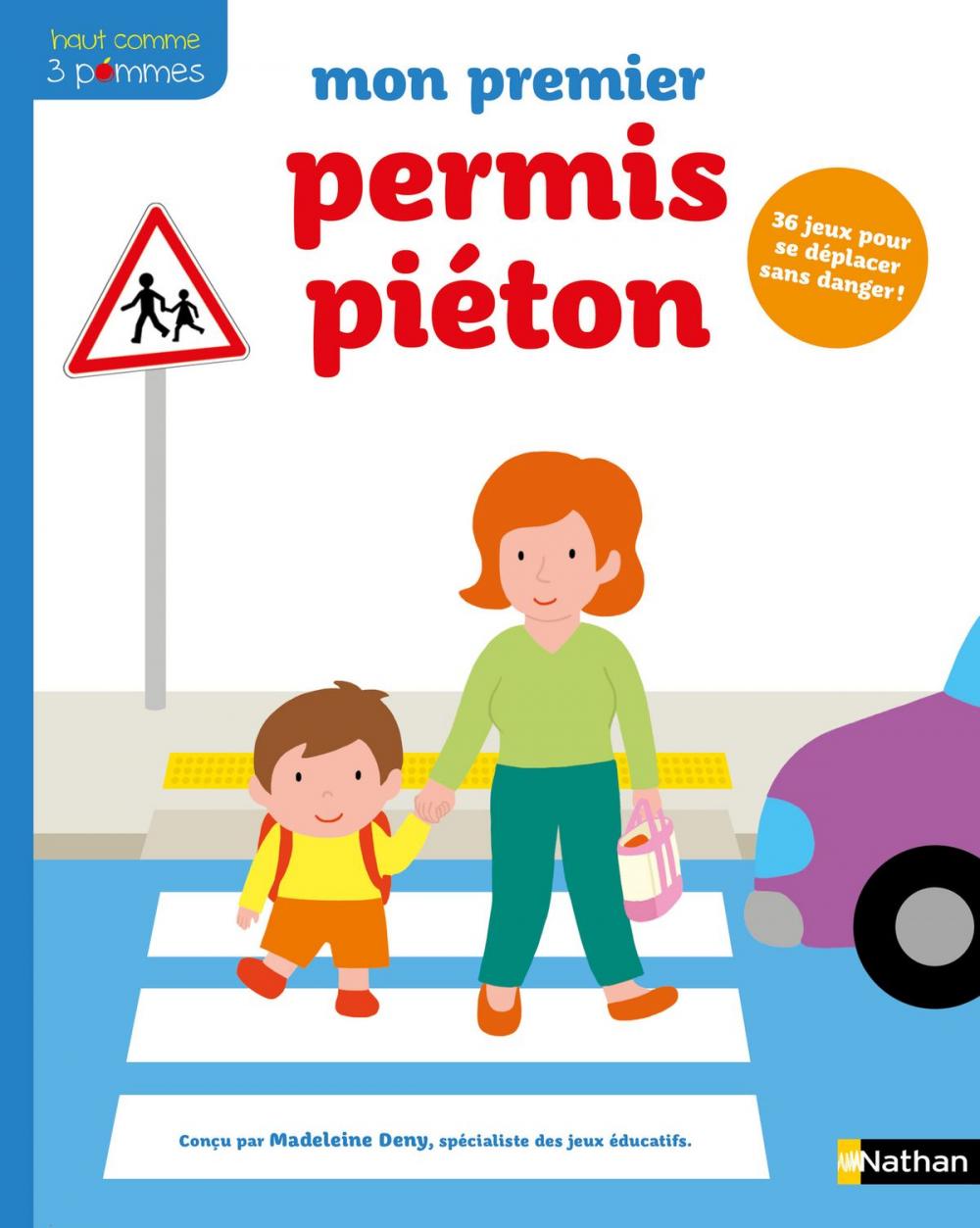 Big bigCover of Mon premier permis piéton - Dès 3 ans