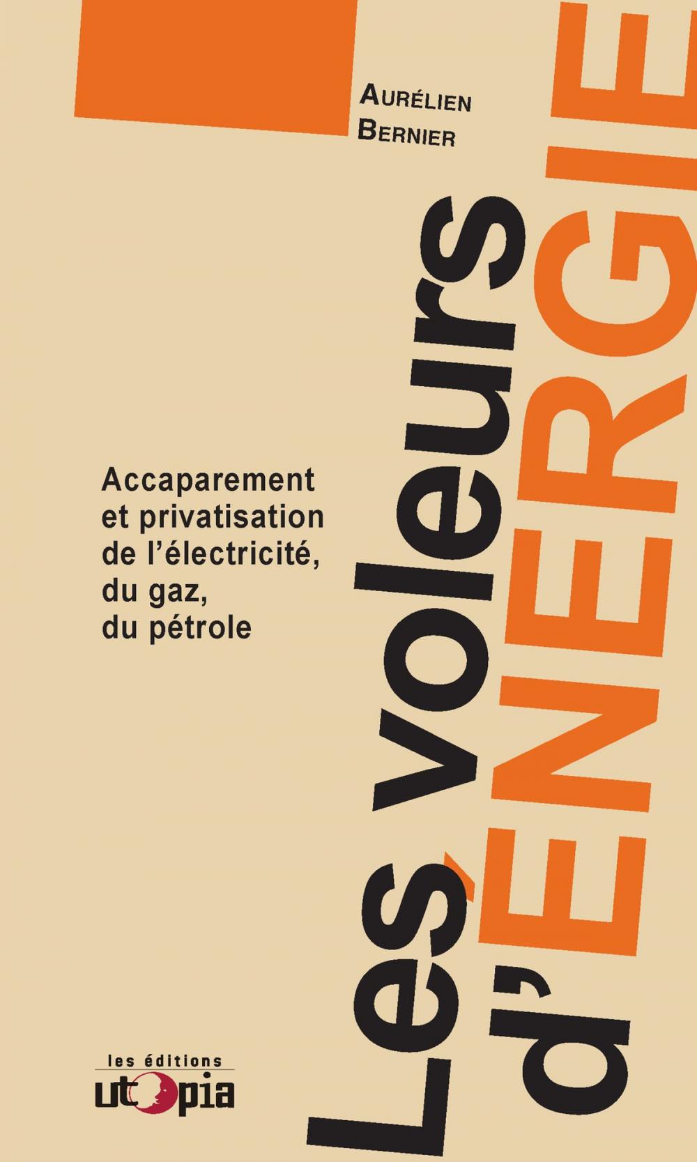 Big bigCover of Les voleurs d'énergie