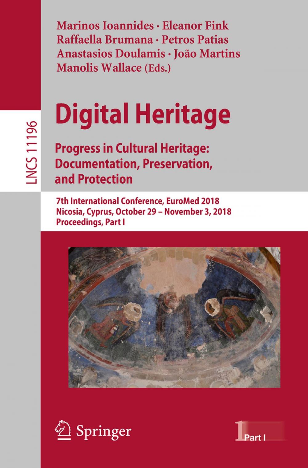 Big bigCover of Digital Heritage. Progress in Cultural Heritage: Documentation, Preservation, and Protection