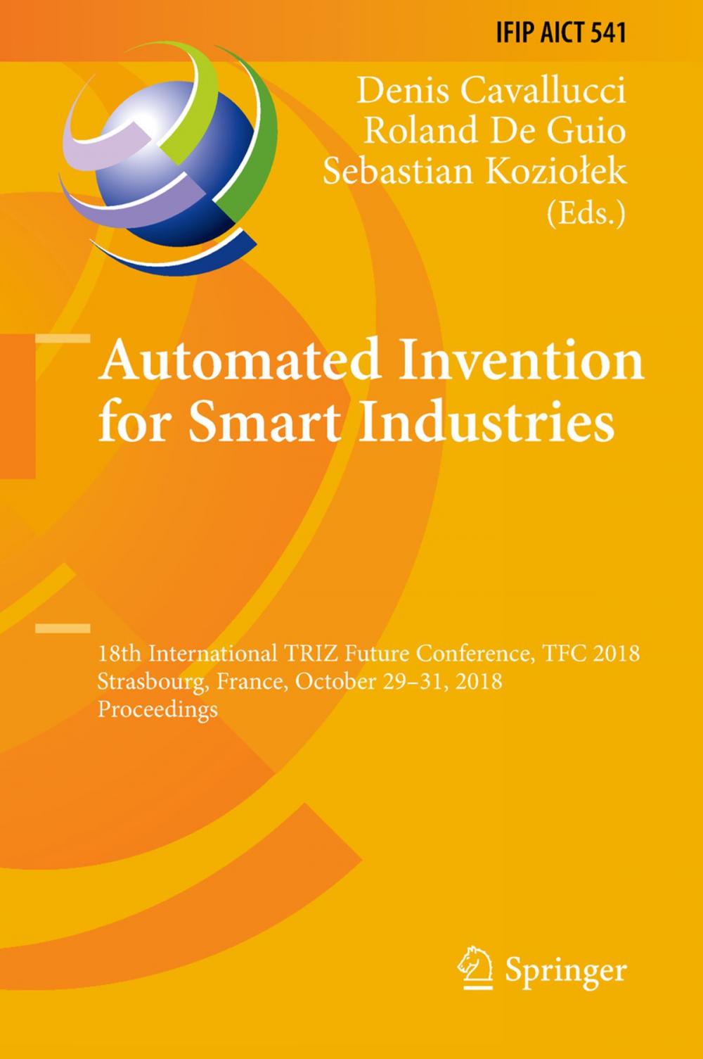 Big bigCover of Automated Invention for Smart Industries