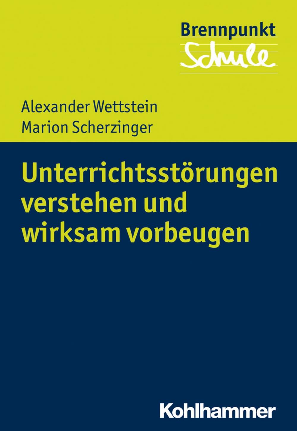 Big bigCover of Unterrichtsstörungen verstehen und wirksam vorbeugen