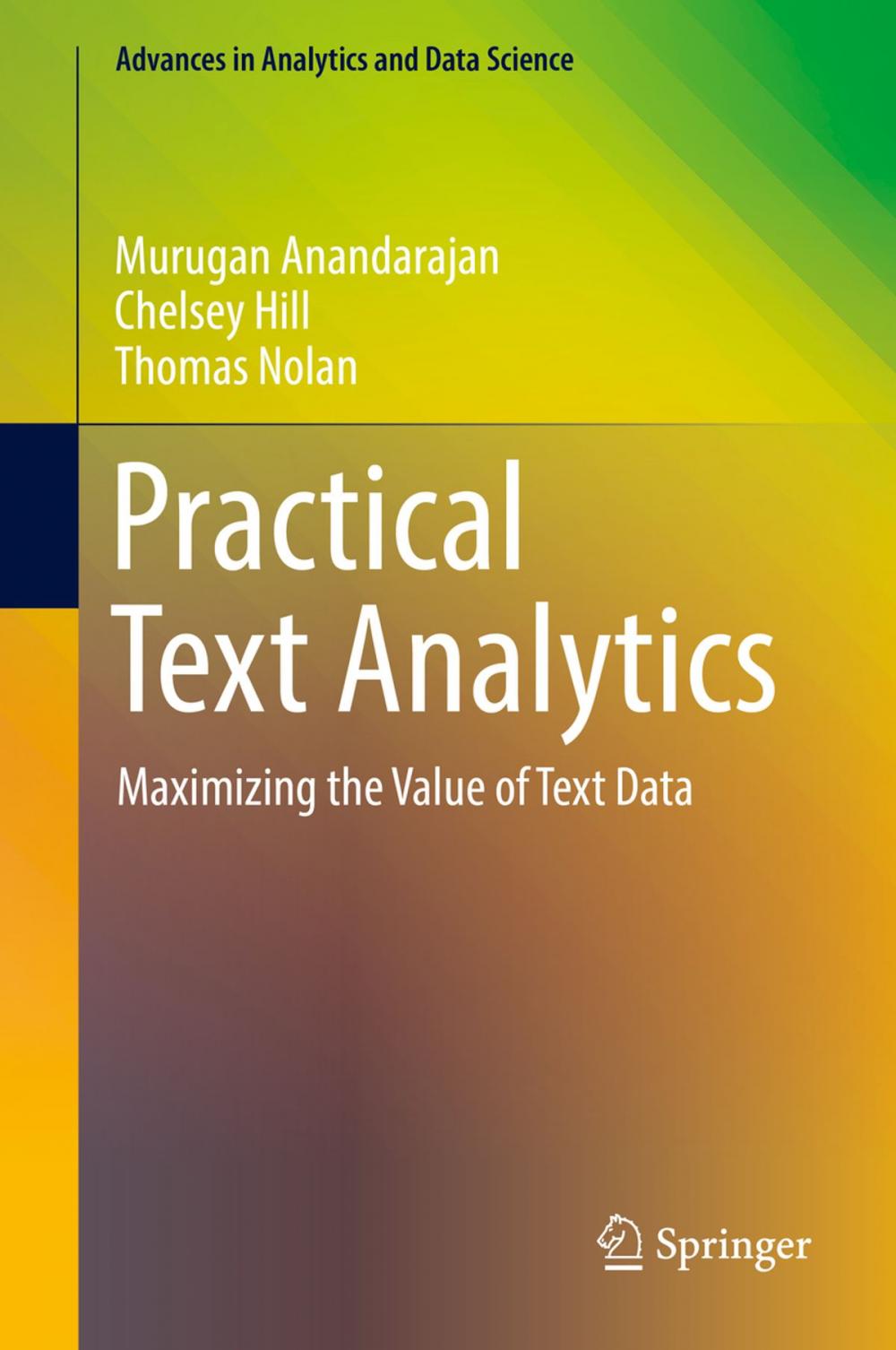 Big bigCover of Practical Text Analytics