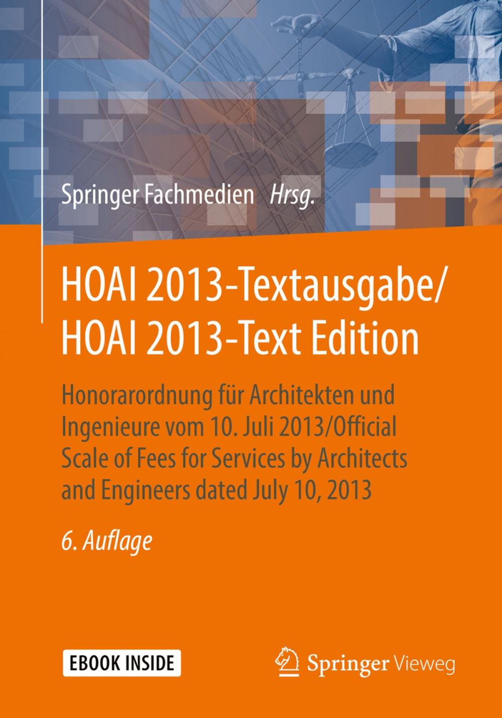 Big bigCover of HOAI 2013-Textausgabe/HOAI 2013-Text Edition