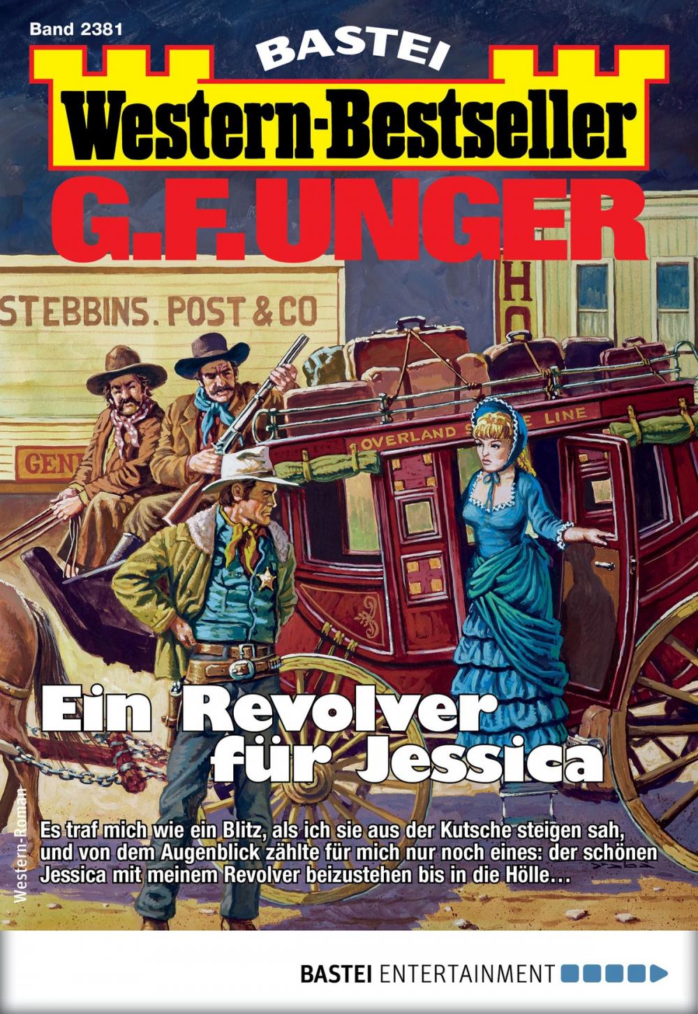 Big bigCover of G. F. Unger Western-Bestseller 2381 - Western