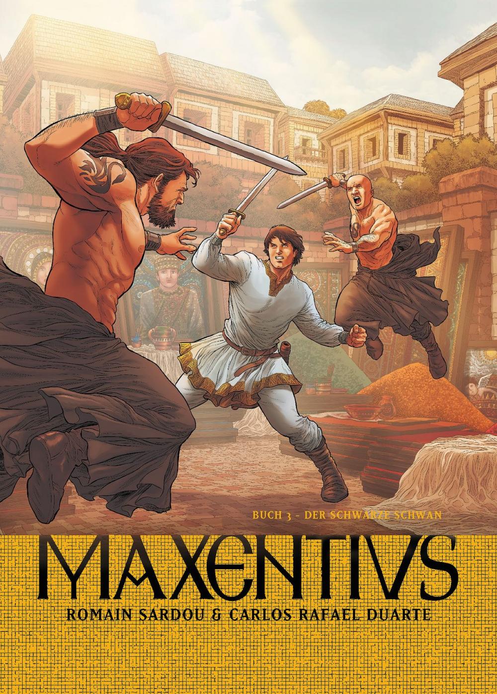 Big bigCover of Maxentius, Band 3 - Der schwarze Schwan