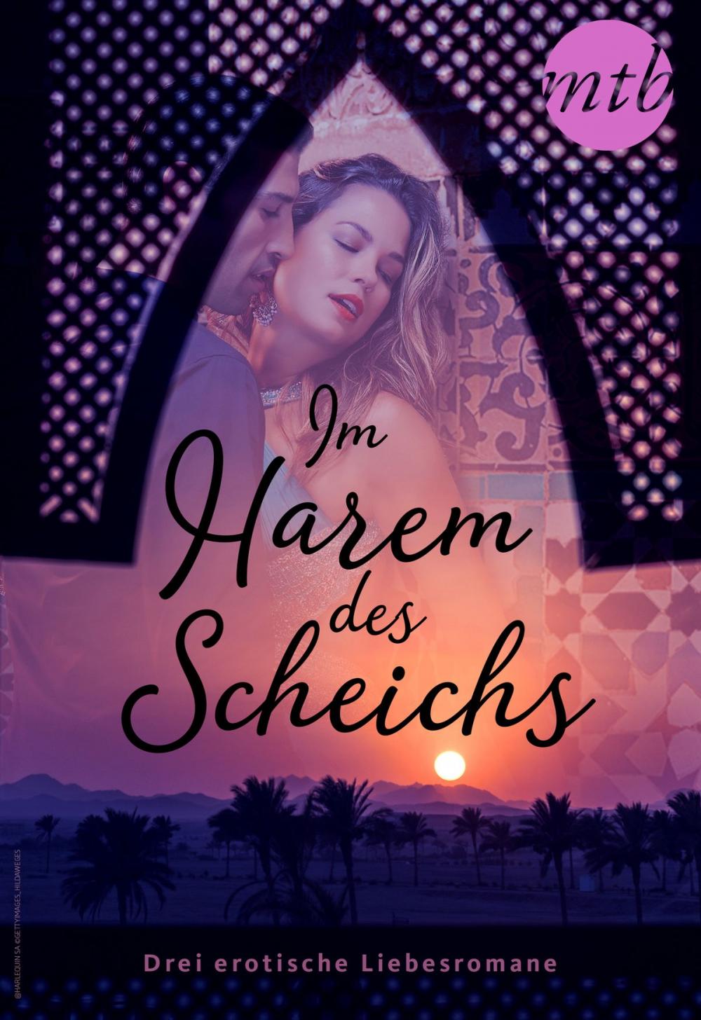 Big bigCover of Im Harem des Scheichs - drei erotische Liebesromane