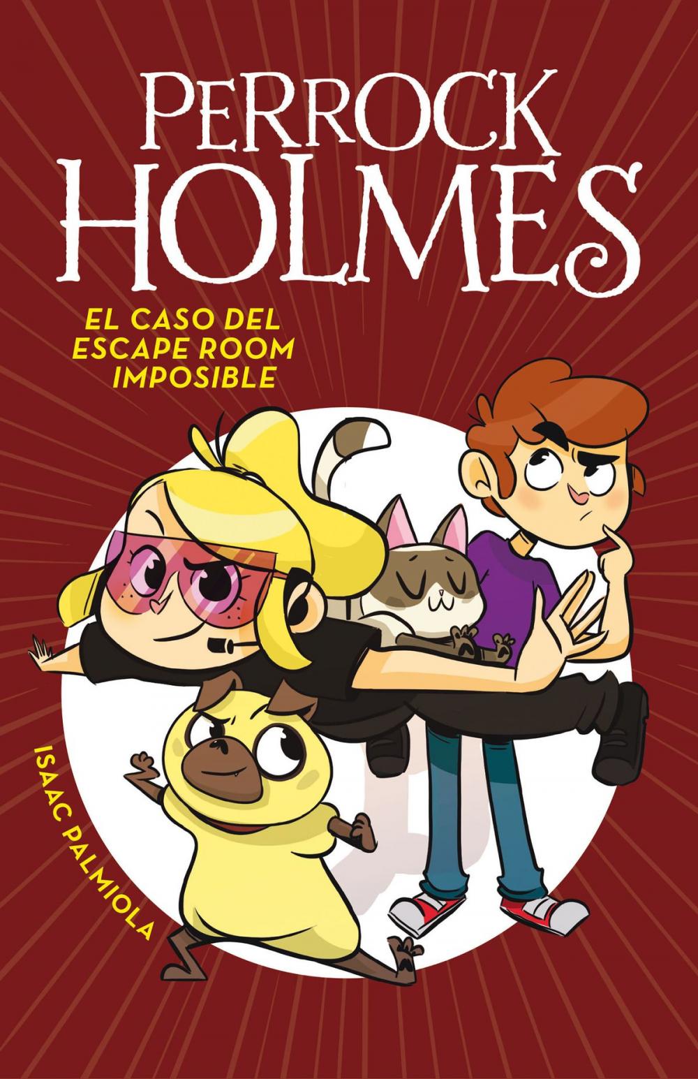 Big bigCover of El caso del escape room imposible (Serie Perrock Holmes 9)