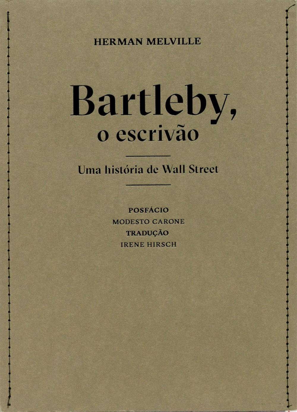 Big bigCover of Bartleby, o escrivão - uma história de Wall Street