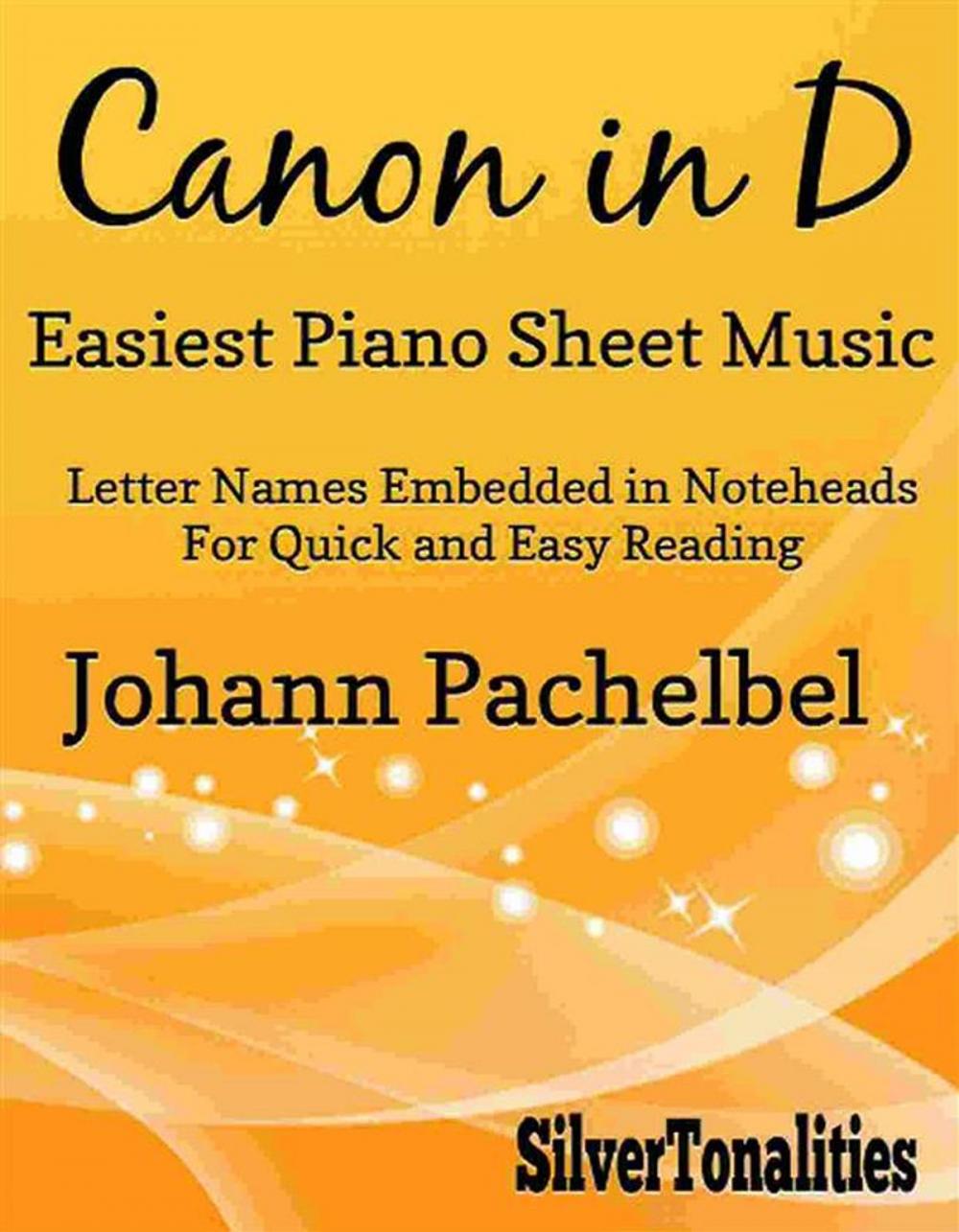 Big bigCover of Canon in D Easiest Piano Sheet Music