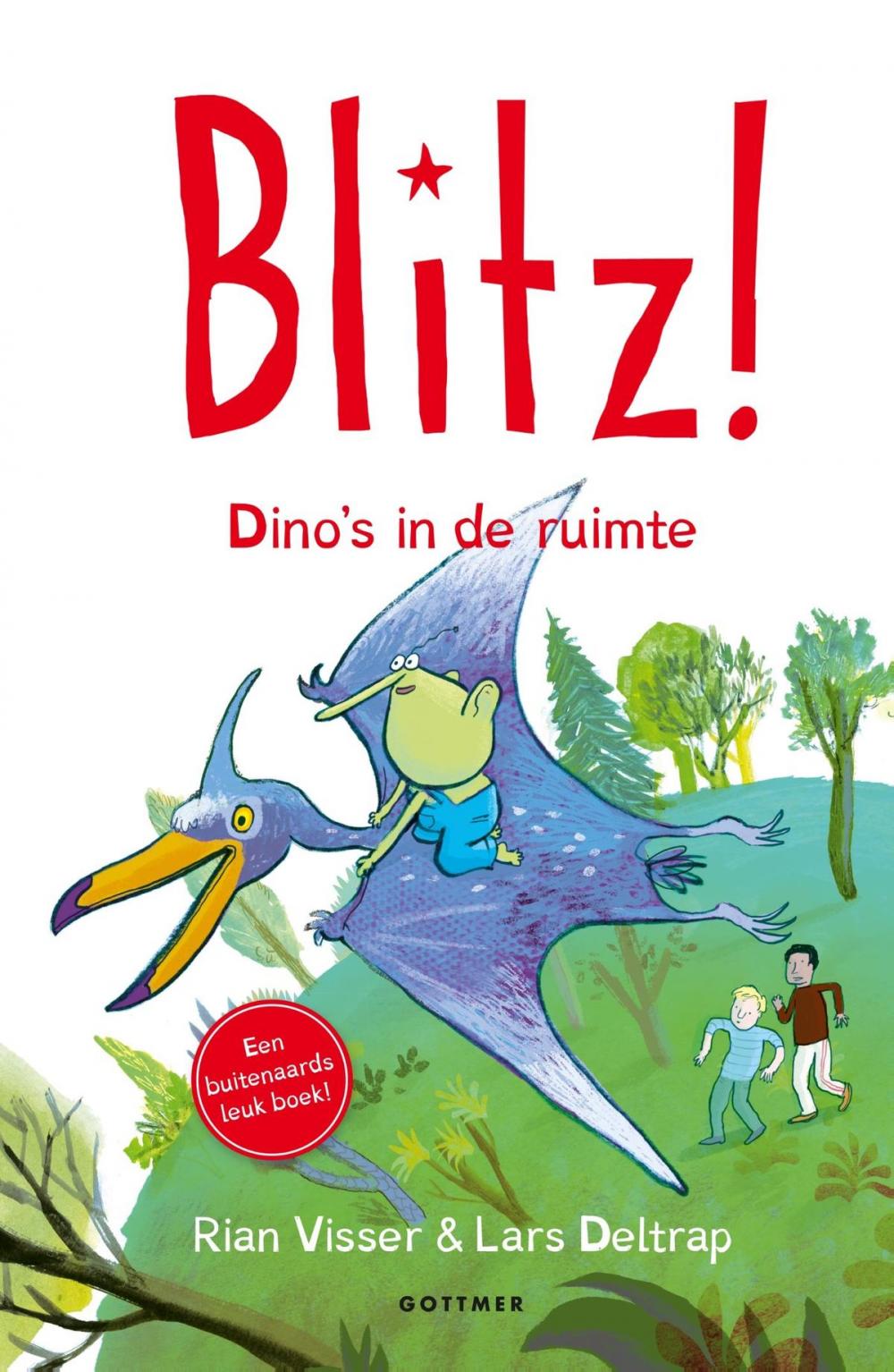 Big bigCover of Dino's in de ruimte