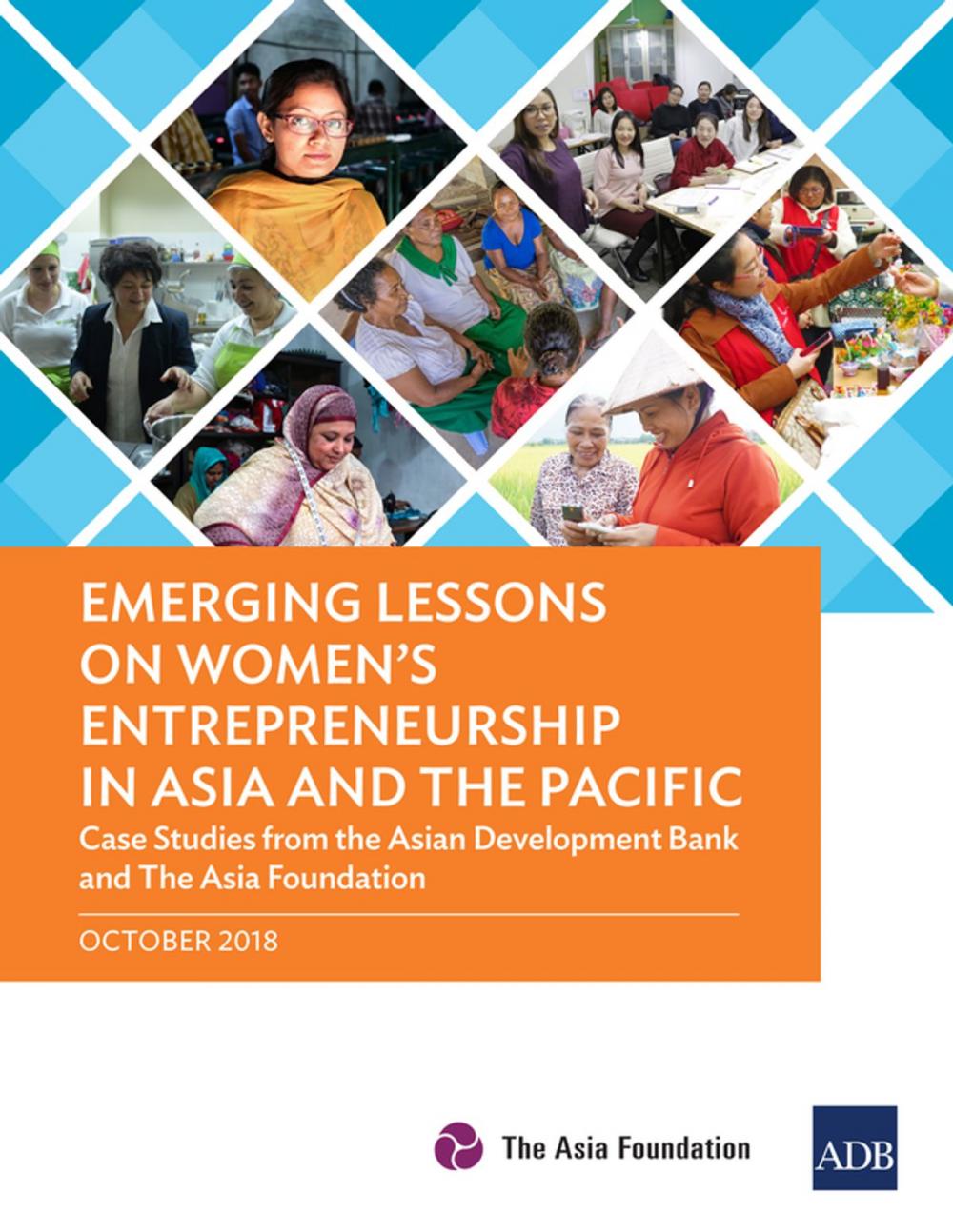 Big bigCover of Emerging Lessons on Women's Entrepreneurship in Asia and the Pacific