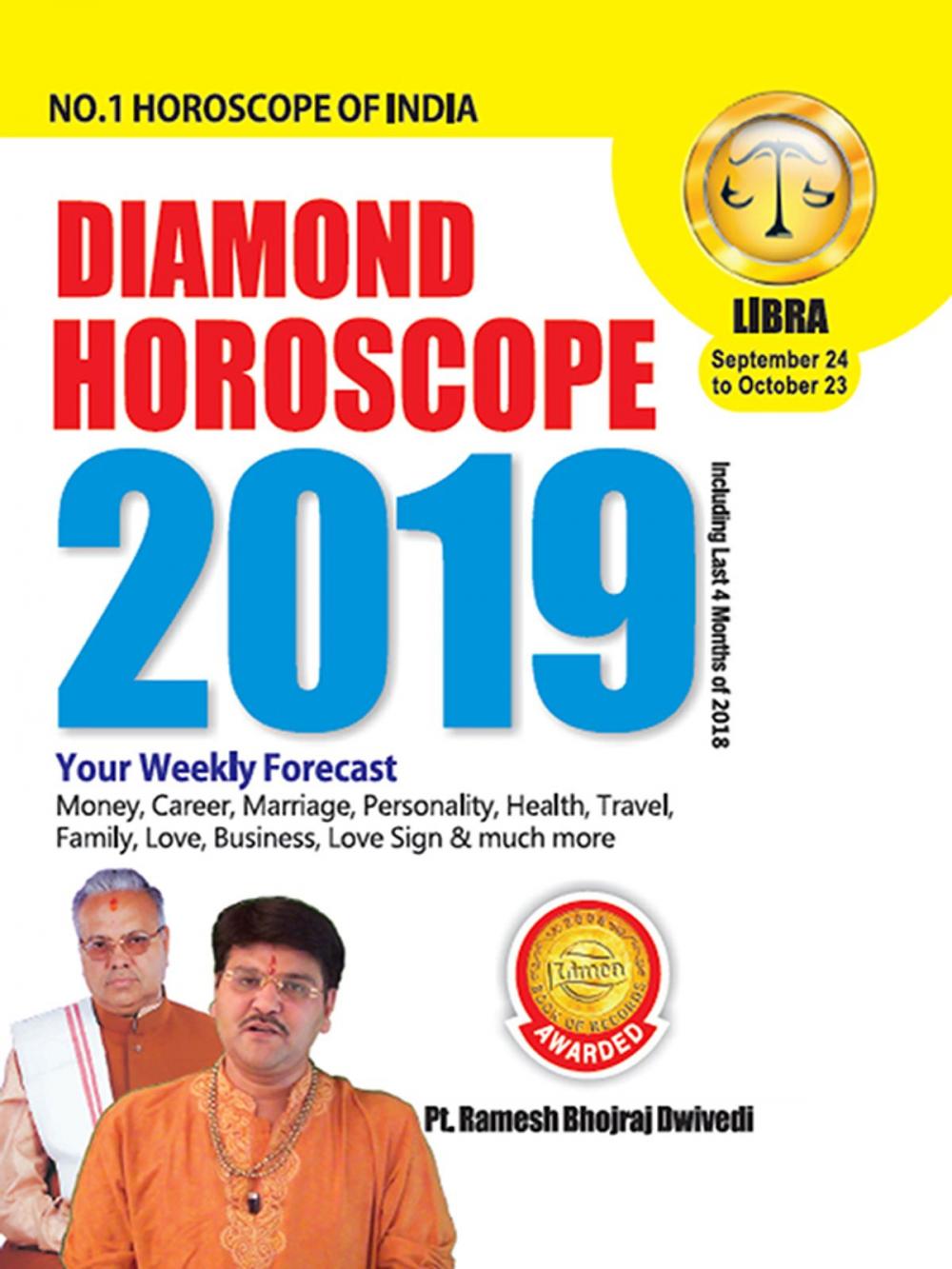 Big bigCover of DIAMOND HOROSCOPE LIBRA 2019