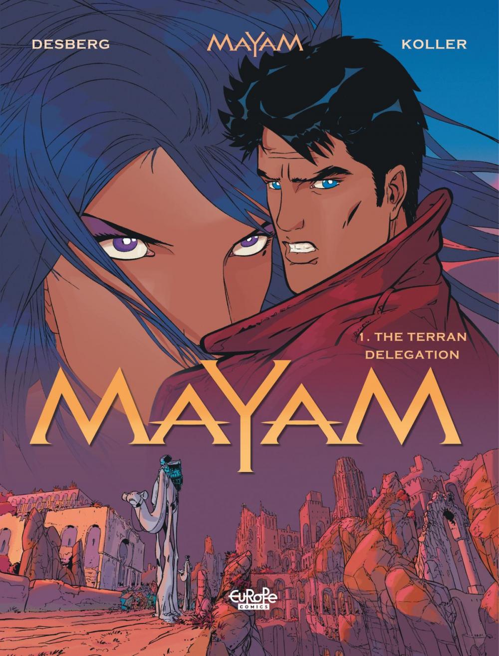 Big bigCover of Mayam 1. The Terran Delegation