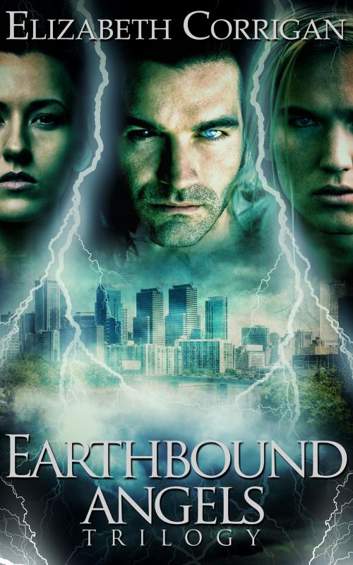 Cover of the book Earthbound Angels Trilogy by Elizabeth Corrigan, Red Adept Publishing