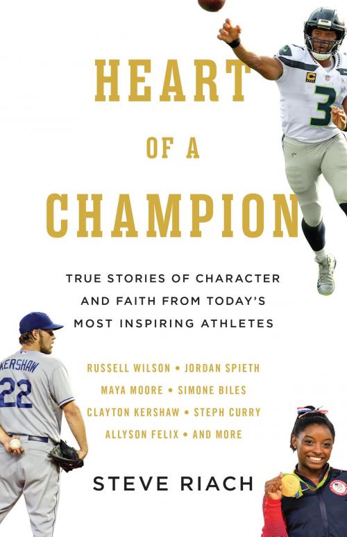 Cover of the book Heart of a Champion by Steve Riach, Harvest House Publishers